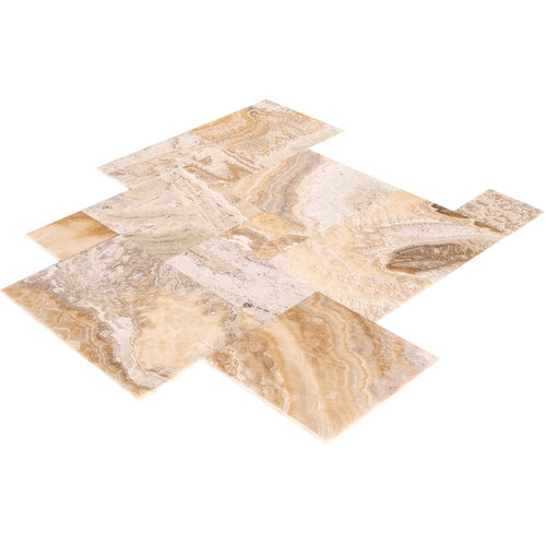 Traonyx Travertine Tile Honed and Filled - Livfloors Collection