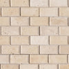Tuscany Ivory Light Travertine Honed Mosaic Floor and Wall Tile - Livfloors Collection