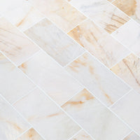 Giallo White Marble Floor and Wall Tile Polished - Livfloors Collection