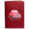 Classic Truck Pop Up Card