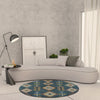 Premium Hand-Tufted Rug Made of 100% Wool  - Tundra - 5x5 Feet