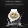 Sport Digital Watch for Men and Woman With Luminous Dual Time Waterproof 5 Bar Modern Men's Military Wristwatch WIth Night Mode