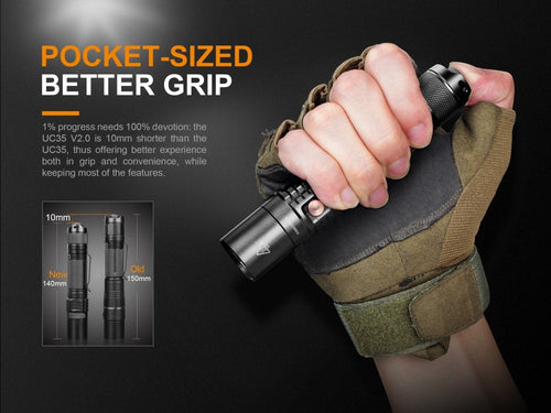 Fenix UC35 V2.0 LED Rechargeable EDC Flashlight Fenix Store