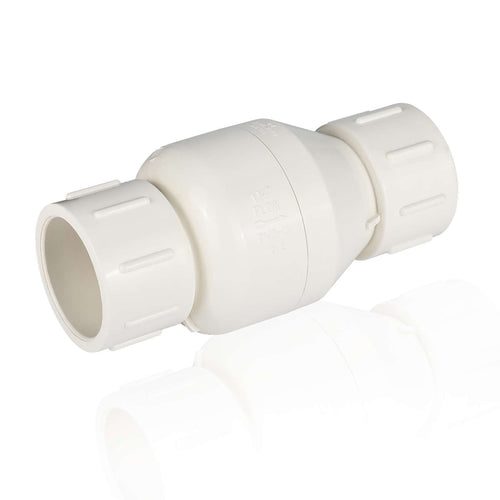 1-1/4" PVC In-Line Check Valve