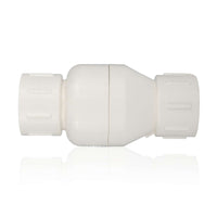 10 Pcs 1" PVC In-Line Check Valve