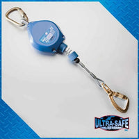 20 FT Cable Retractable Lanyard w/3600 Lb Gates Top & Bottom | US-HN20 RatchetStrap.Com