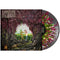 Clear Black w/ Maroon, Green & White Splatter