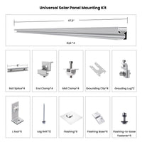 Nature's Generator Universal Solar Panel Mount