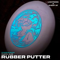Lightning Loonar Glow Rubber Putter Golf Disc