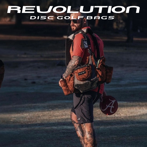 Revolution Carolina Team V3 Disc Golf Bag - Rust