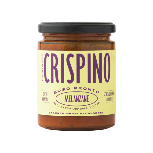 Famiglia Crispino Calabrese Eggplant Pasta Sauce — Melanzane Sugo