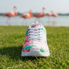 Flamingo Tropical Flower Sneakers