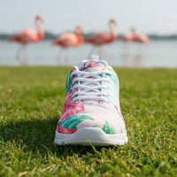 Flamingo Tropical Flower Sneakers