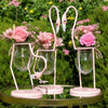Flamingo Glass Vases