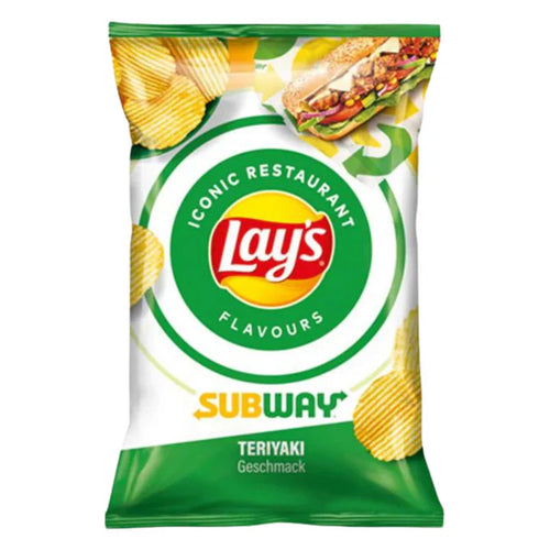 Lays Iconic Restaurant Flavors Subway Teriyaki Geschmack (150g) (Denmark) 4ct