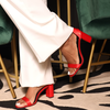 Zoe Sandals Red