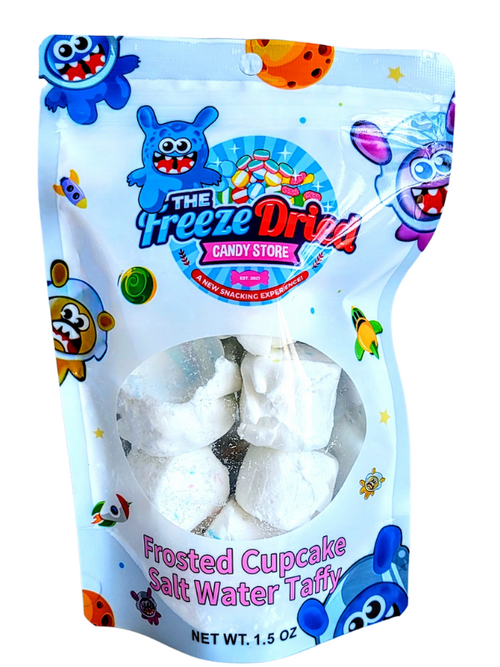 Frosted Cupcake Salt Water Taffy