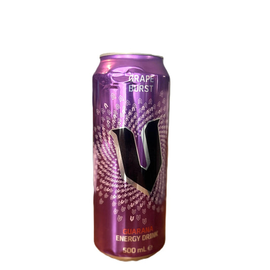 V Energy Grape Burst 500mL – Grape Guarana Energy Drink (Australia)