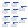 10 Pcs 2-1/2" PVC Ball Valve, Solvent Weld, Sch. 40