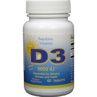 Sunshine vitamin d3 tb 5000u 60