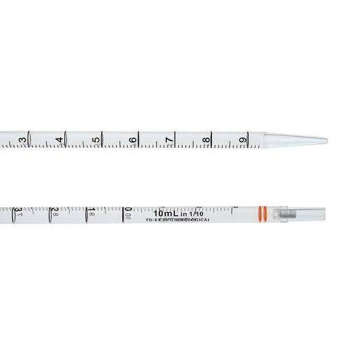 CELLTREAT 229026B Pipets-Individually Wrapped in Bags, 25mL, 50 Pack
