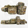 Military Padded Belt 1000D Nylon Molle Waist Combat Bag
