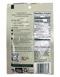 Chili Seasoning Mix, Vegetarian
