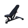 Vertical Flat to Incline Bench - Muscle D Fitness - Sturdy Adjustable Flat to Incline Bench