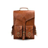Vintage Leather Backpack Rucksack