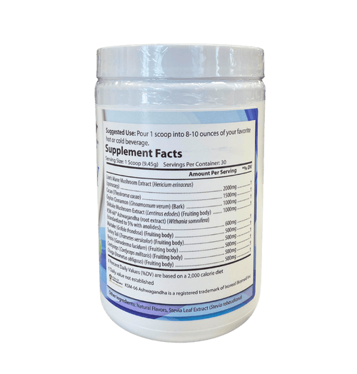 Vitality Mushroom SuperBlend Powder with Ashwagandha