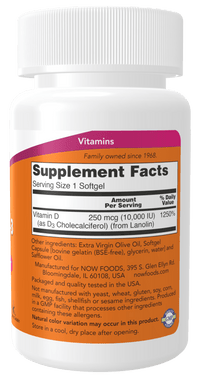 Vitamin D-3 10,000 IU High Potency