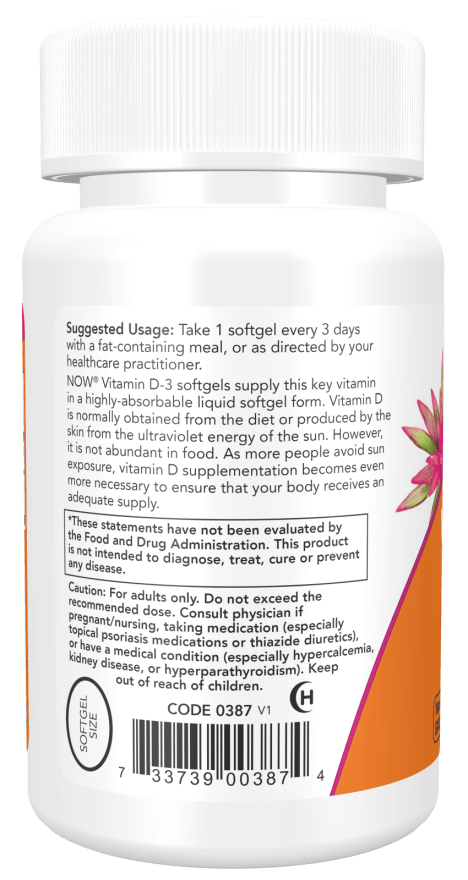 Vitamin D-3 10,000 IU High Potency
