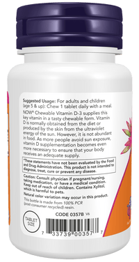 Vitamin D-3 1,000 IU, Chewable