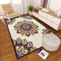 Premium Hand-Tufted Rug Made of 100% Wool  - Vivid Plume - 5x8 Feet