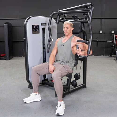 Vogue Chest Press by Muscle D Fitness – Iso-Lateral Convergent Machine