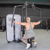 Vogue Pec Deck Rear Delt Machine | Muscle D Fitness Commercial Gym