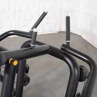 Vogue Seated Row - Muscle D Fitness -  Adjustable Seat - Pin Selectorized - Lat Workout