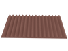 3 Inch Acoustic Foam Wedge Style Panels - 13 Color Options