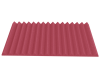 3 Inch Acoustic Foam Wedge Style Panels - 13 Color Options