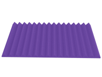3 Inch Acoustic Foam Wedge Style Panels - 13 Color Options