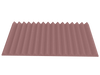 3 Inch Acoustic Foam Wedge Style Panels - 13 Color Options