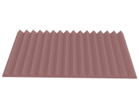 3 Inch Acoustic Foam Wedge Style Panels - 13 Color Options