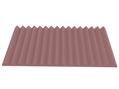 3 Inch Acoustic Foam Wedge Style Panels - 13 Color Options