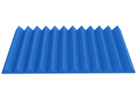 4 Inch Acoustic Foam Wedge Style Panels - 13 Color Options
