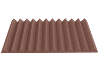 4 Inch Acoustic Foam Wedge Style Panels - 13 Color Options