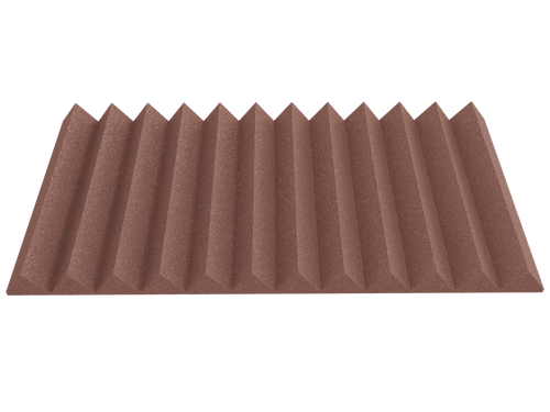 4 Inch Acoustic Foam Wedge Style Panels - 13 Color Options