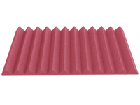 4 Inch Acoustic Foam Wedge Style Panels - 13 Color Options