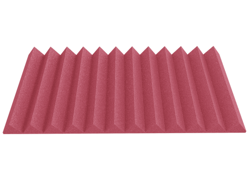 4 Inch Acoustic Foam Wedge Style Panels - 13 Color Options