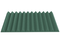 4 Inch Acoustic Foam Wedge Style Panels - 13 Color Options