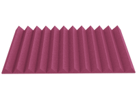 4 Inch Acoustic Foam Wedge Style Panels - 13 Color Options